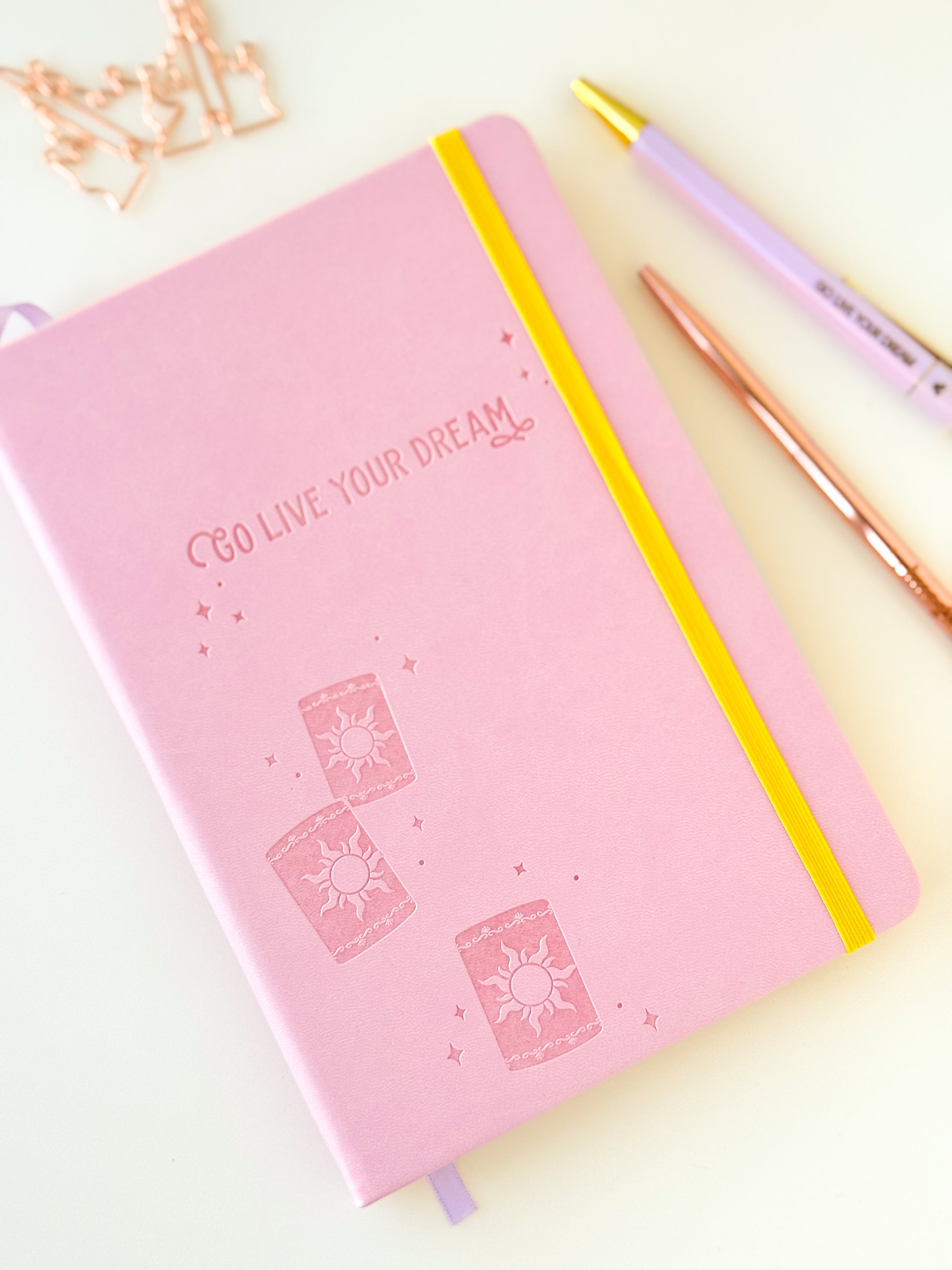 Floating Lanterns Embossed Notebook