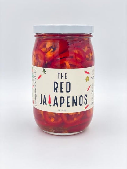 The Pickled Red Jalapeños - Enhance Flavor with Every Bite
