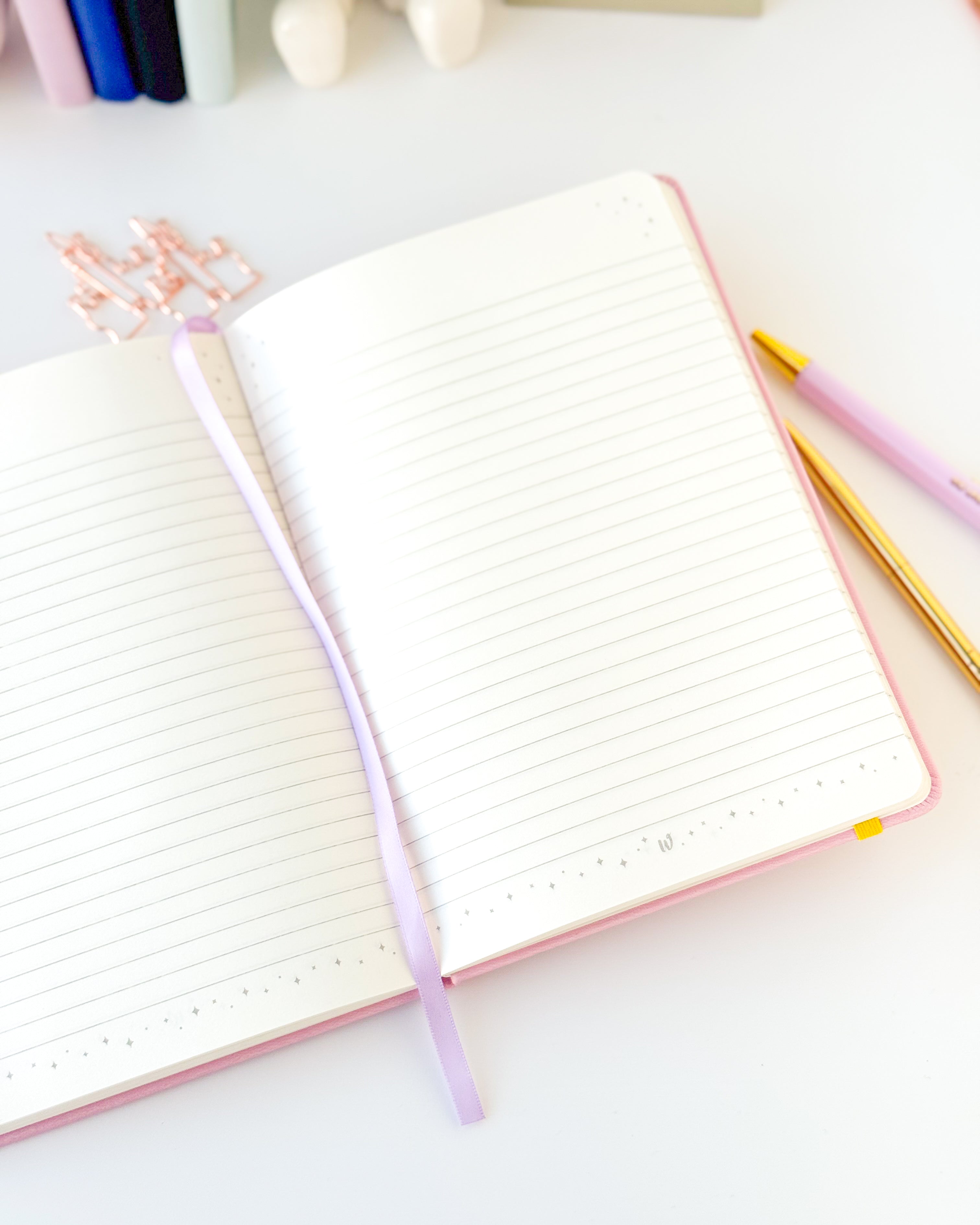 Floating Lanterns Embossed Notebook