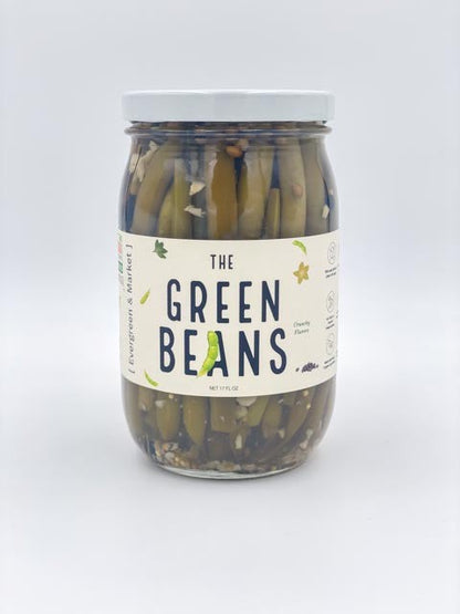The Pickled Green Beans - Crisp, Tangy Flavor