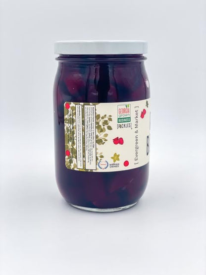 The Red Beets Pickles - Tangy Southern Flavor