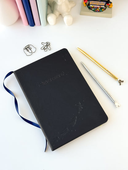 Off To Neverland Embossed Notebook