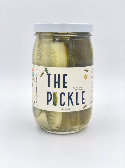 Dill Pickle Spears Crunch Flavor for Snacking and Meal Enhancements