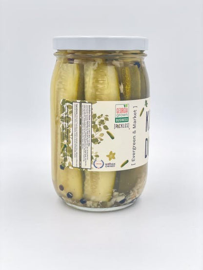 The Kosher Dill Spears - Robust & Tangy Flavor Pickles