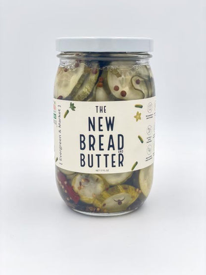 Bread and Butter Pickles with Unique Flavor
