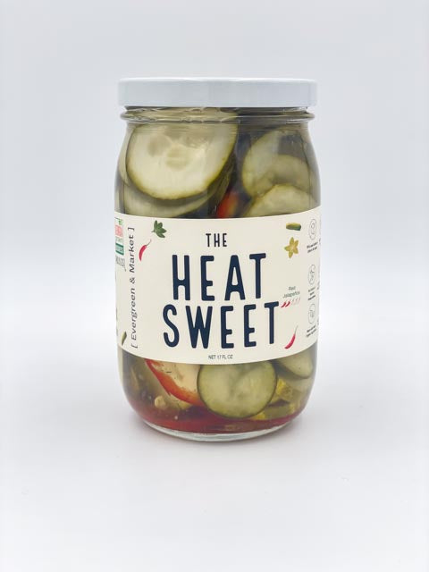 Heat and Sweet Pickles for Spicy-Sweet Flavor
