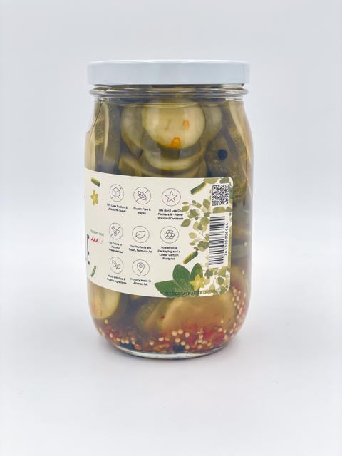 The Hot Pickle: Spicy Pickle Jar for Bold Flavor Enthusiasts