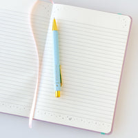 Life Is The Bubbles Embossed Notebook