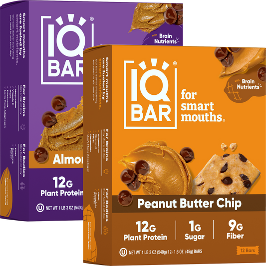 Almond Butter Chip & Peanut Butter Chip (24 Bars)