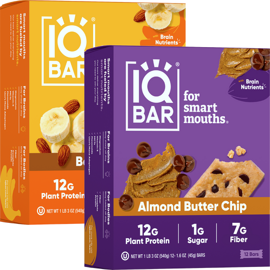 Almond Butter Chip & Banana Nut (24 Bars)