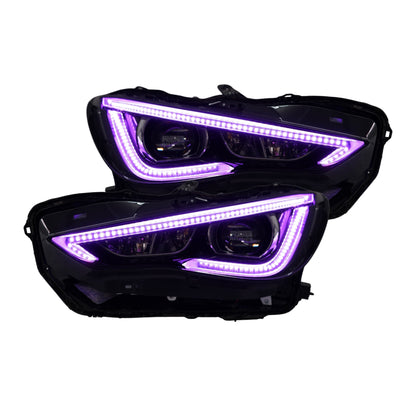 Infiniti Q60 DRL Boards (Multicolor Flow) 2016-2022