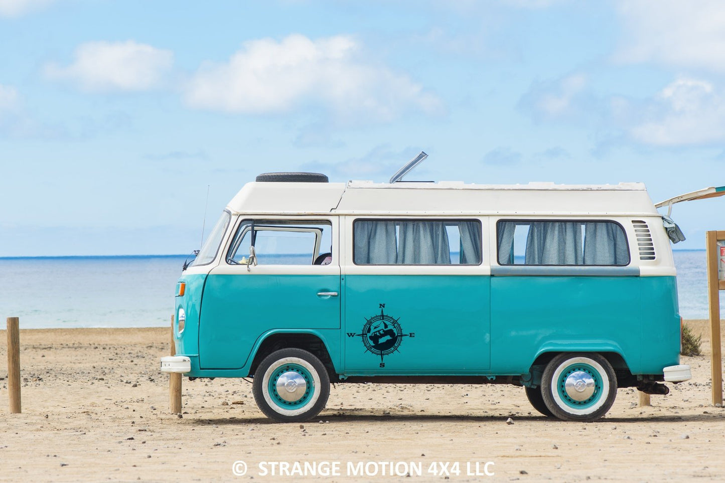 Compass Vinyl Decal for Wrangler JKU | 105