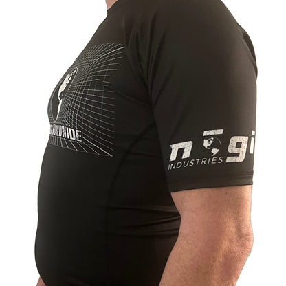 Jiujitsu Worldwide Short Sleeve Rash Guard - Made in USA