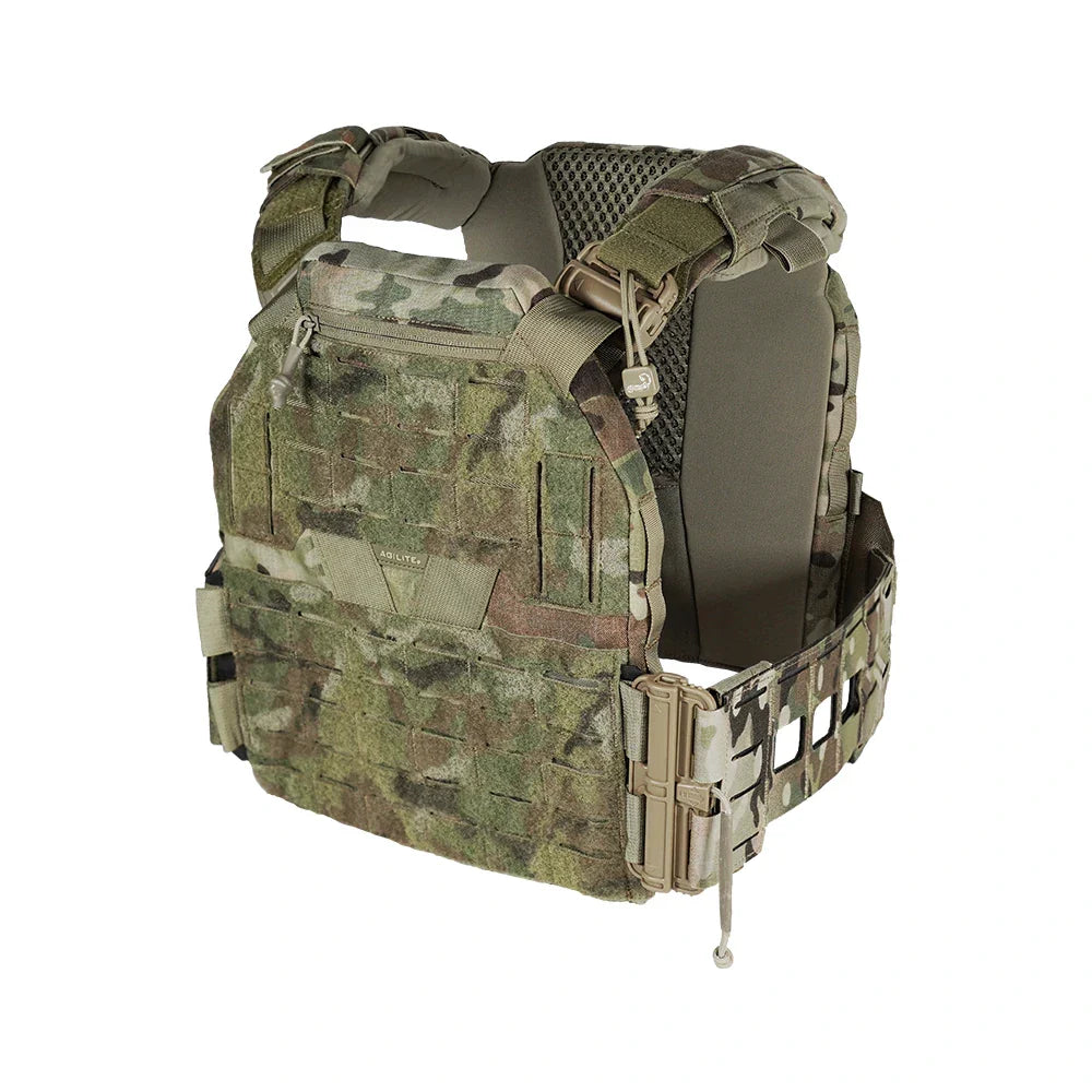 Agilite K-Zero SF Plate Carrier - All-Day Comfort w/ Quick Detach Buckles - Battle-Proven by the IDF