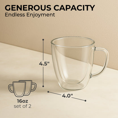 16oz Coffee Mug Set, KF4042