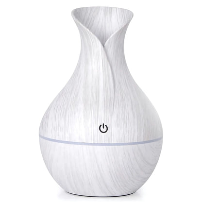 Mini Aromatherapy Humidifier Relaxing Cool Mist with Color Changing LEDs Night Light for Bedroom, Desktop, Travel, and Car, Aroma Diffuser