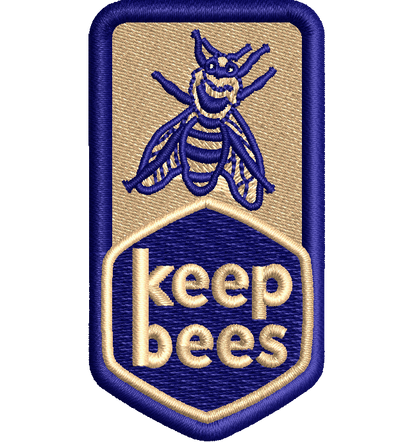 Woven Keep Bees Trucker Hat