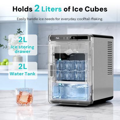 Kismile Clear Square Ice Cubes Maker 58003RIM0