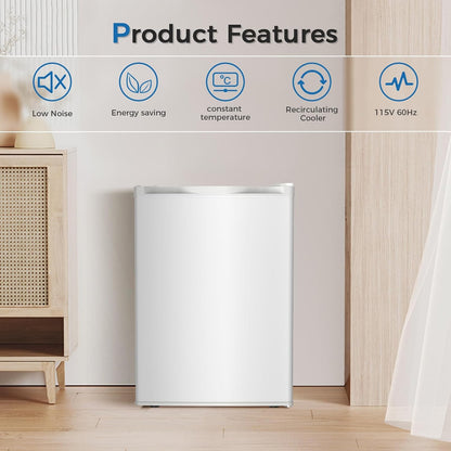 2.6\3.2 cu. ft Mini Fridge with Freezer
