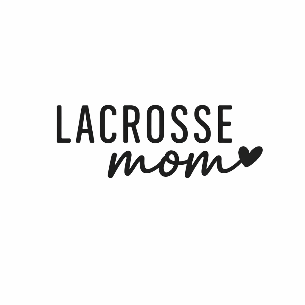Lacrosse Mom Heart Women's Tee - SUDM108LMOHRT