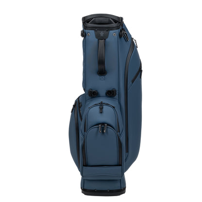 LUX 9.5" 14-Way Hybrid Stand Bag: Blue Steel
