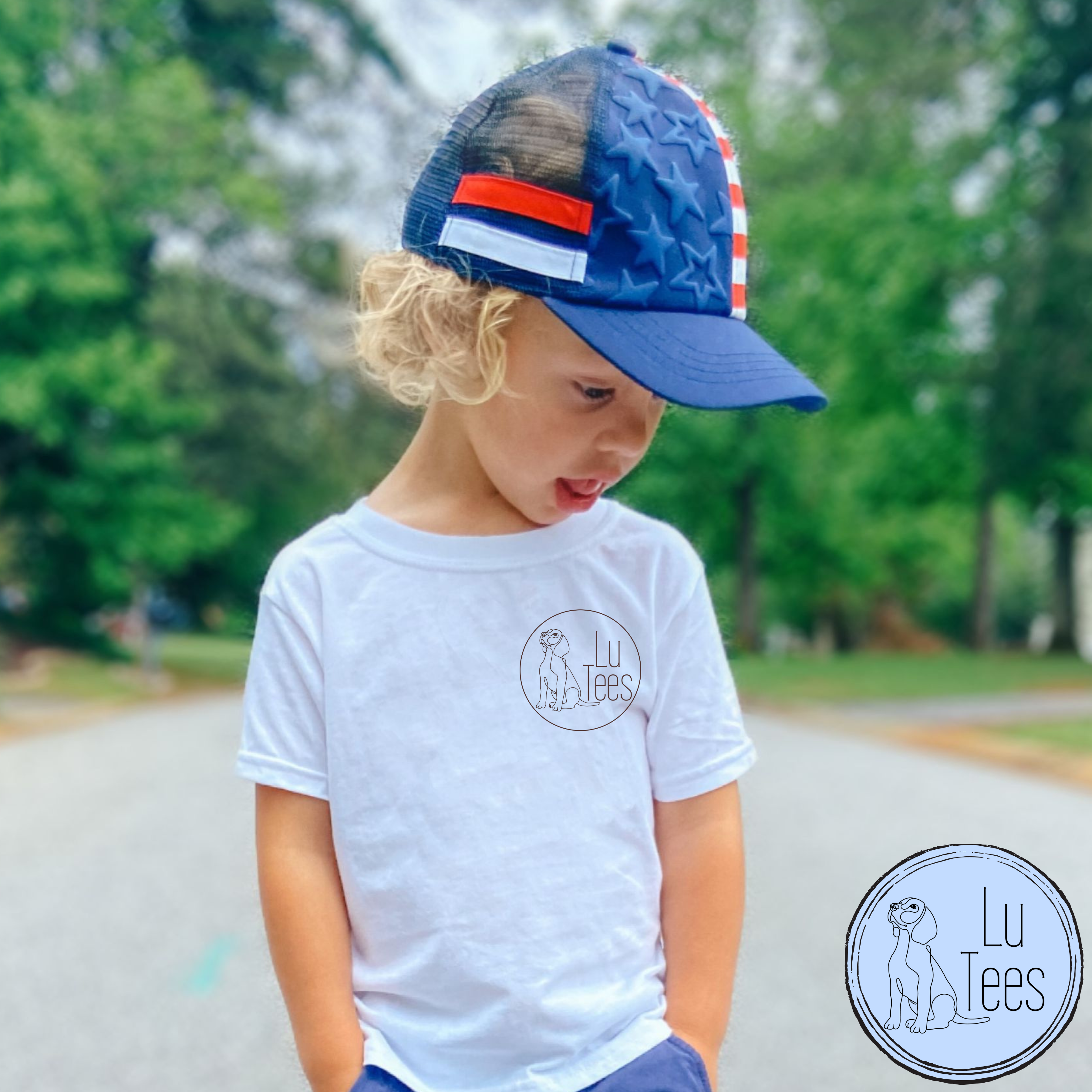 Patriotic Pup Cooler Tee