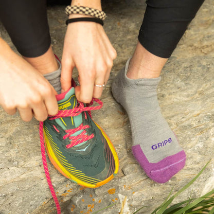 8 Pairs Laurel - Run No Show Runweight Merino Wool Sock