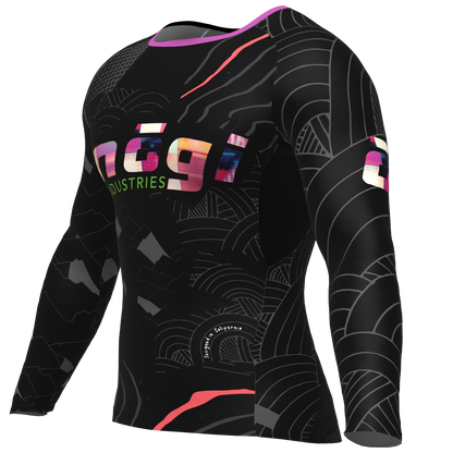 Acid Gambit Long Sleeve Rash Guard