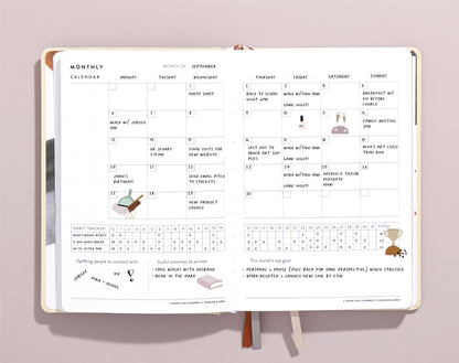 A Good Life Planner (3-months Undated Planner)