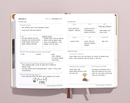 A Good Life Planner (3-months Undated Planner)