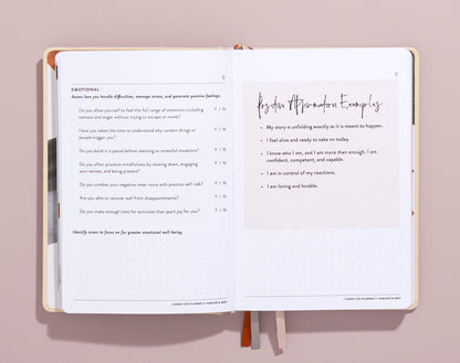 A Good Life Planner (3-months Undated Planner)