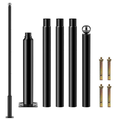 1400W solar street light with pole -30,000lumens