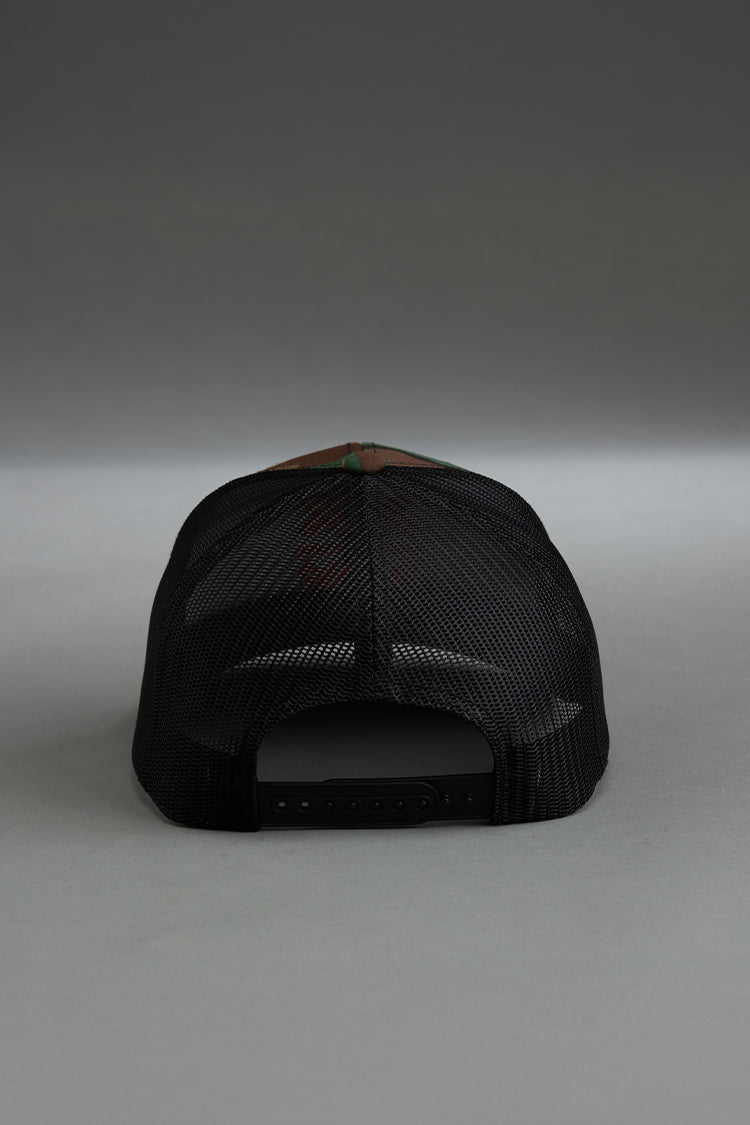 Logo Trucker Cap on Camo