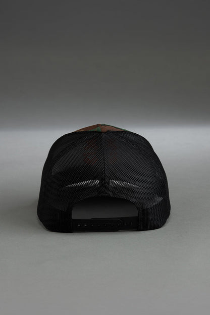 Logo Trucker Cap on Camo