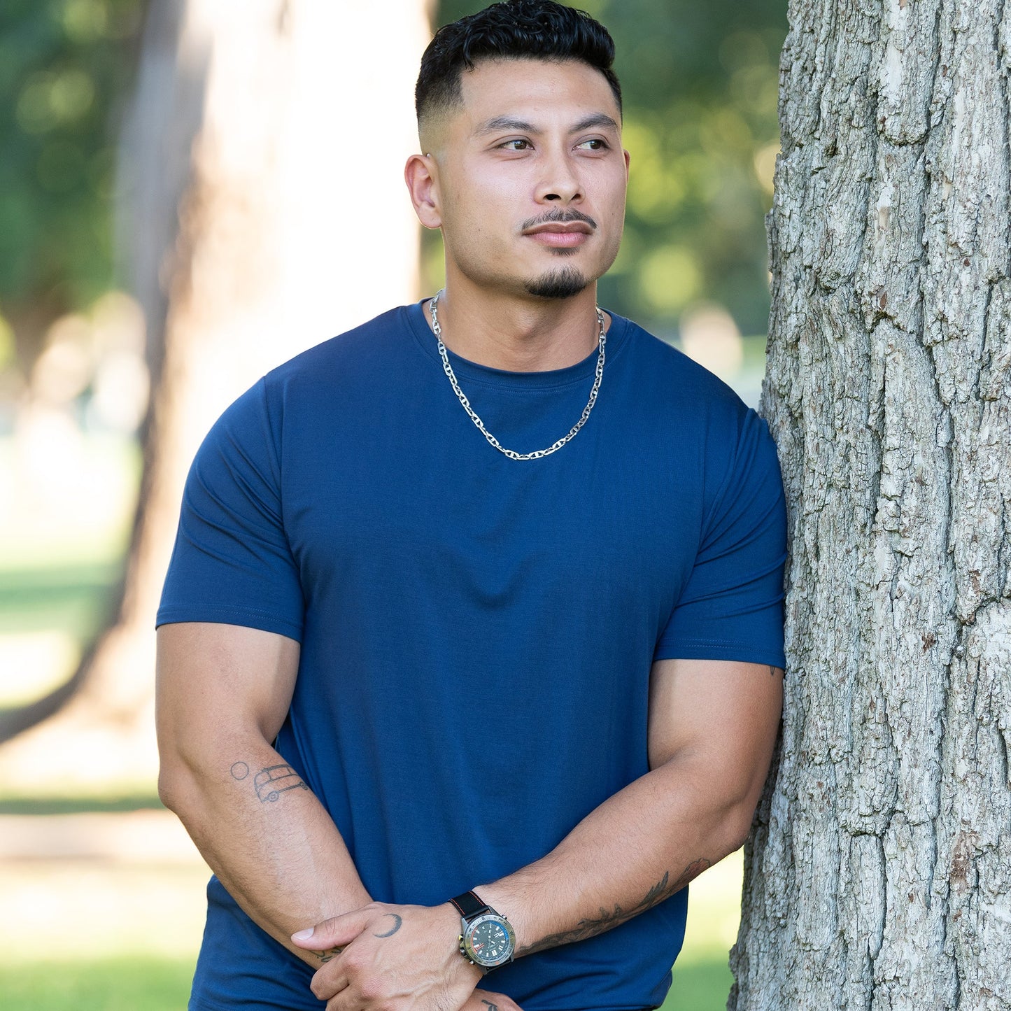 Men’s Premium Lyocell Tee: Soft, Cool, Everyday Essential