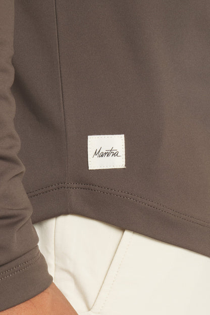 Catalyst Polo L/S | Mantra Collar | Woods