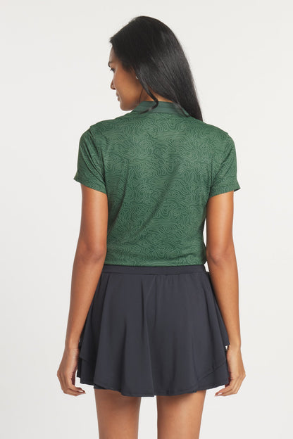 Women's Catalyst Polo | Mantra Collar | Topo III