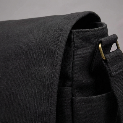 Men’s Canvas Messenger Bag – Laptop Ready