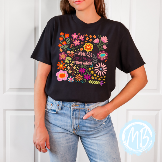 Happiness Blooms from Within