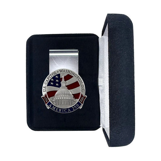 America's 250th Anniversary Capitol Dome Money Clip