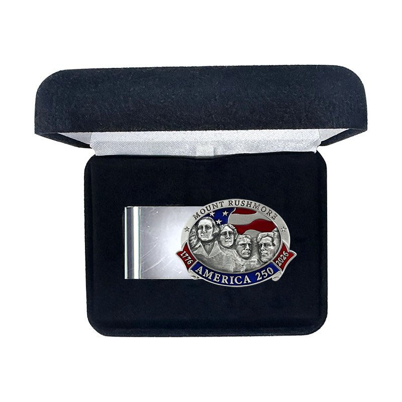 America's 250th Anniversary Mount Rushmore Money Clip