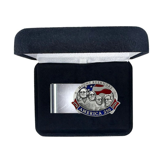 America's 250th Anniversary Mount Rushmore Money Clip