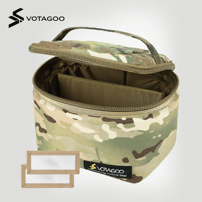 Tactical Ammo Bag, Ammos Transportation Bag for Pistol Rifle and Shotgun Range