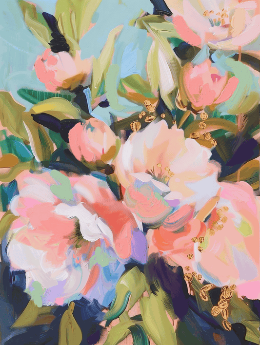 Magic in the Garden Art Print – Enchanting & Serene Wall Decor