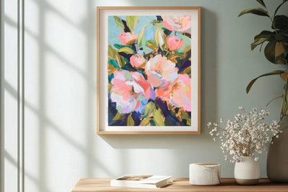 Magic in the Garden Art Print – Enchanting & Serene Wall Decor