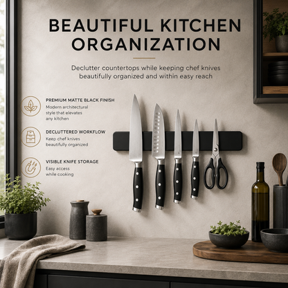 Magnetic Knife and Tool Holder