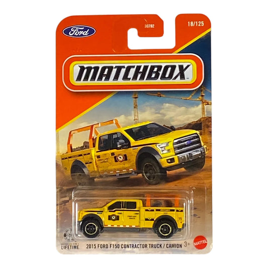 Matchbox 2015 Ford F150 Contractor Truck