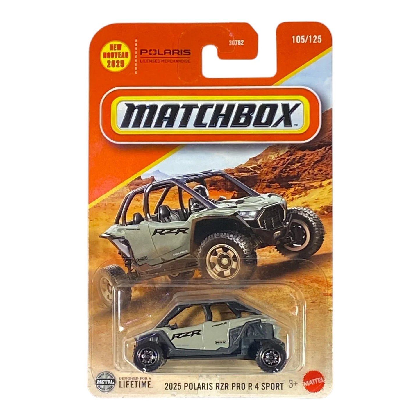 Matchbox 2025 Polaris RZR Pro R 4 Sport