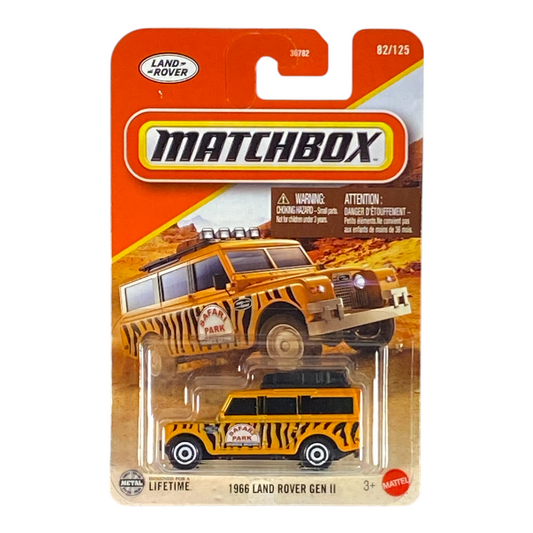 Matchbox 1966 Land Rover Gen II | 2025 Matchbox Series 82/125