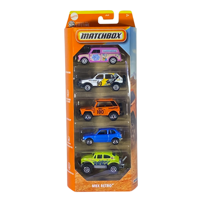 Matchbox MBX Retro 5 Pack Die-Cast Set